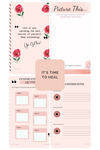 self care jpurnal pages planner sheets
