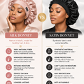 Silk vs Satin: What Is the Difference? Lets breakdown the benefits of Silk for your hair...