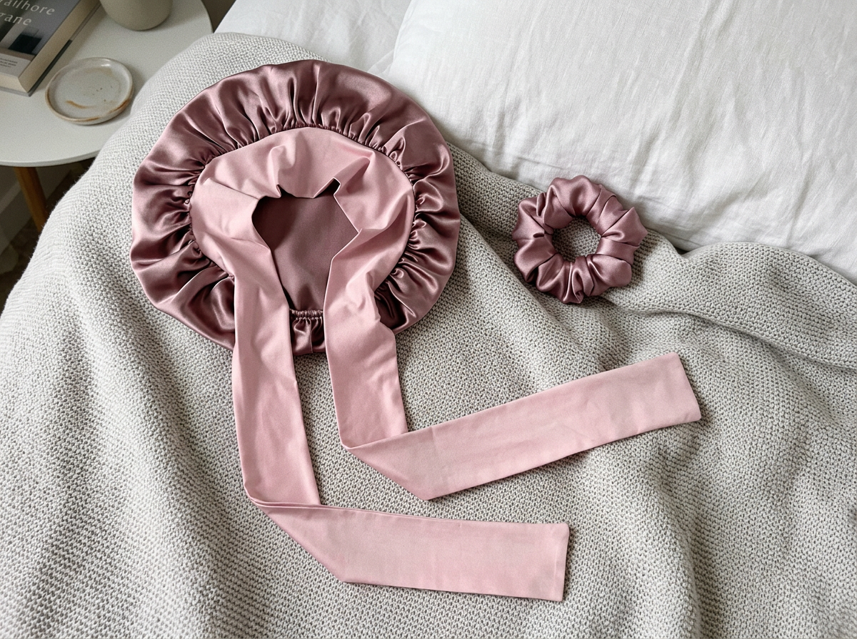 silk bonnets eye mask gift sets