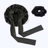 black silk bonnet for hair