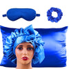Beauty Sleep | Satin Pillowcase, Bonnet , Sleep Mask &amp; hair scrunchie set for Hair &amp; Skin