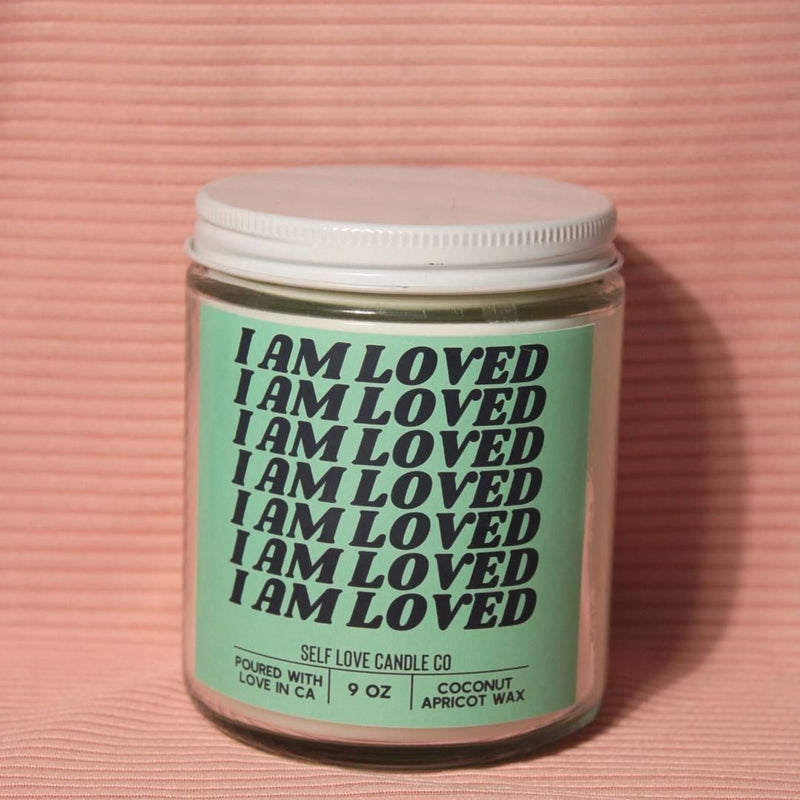 Self Love affirmation Candles- 9oz coconut Wax