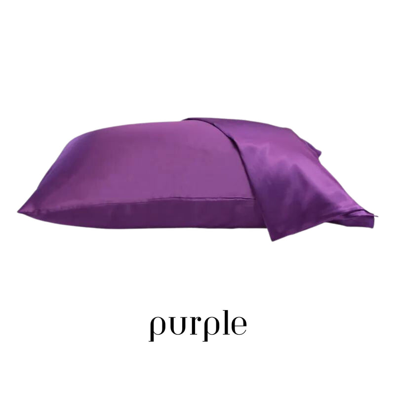 Fundas de almohada de satén