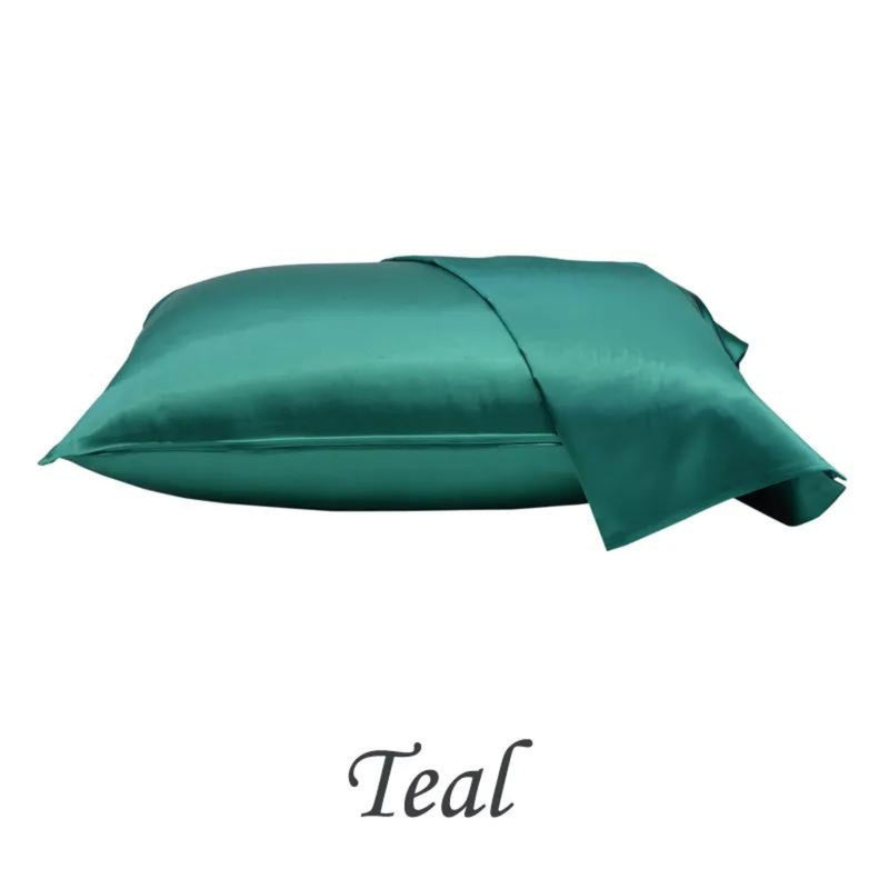Fundas de almohada de satén