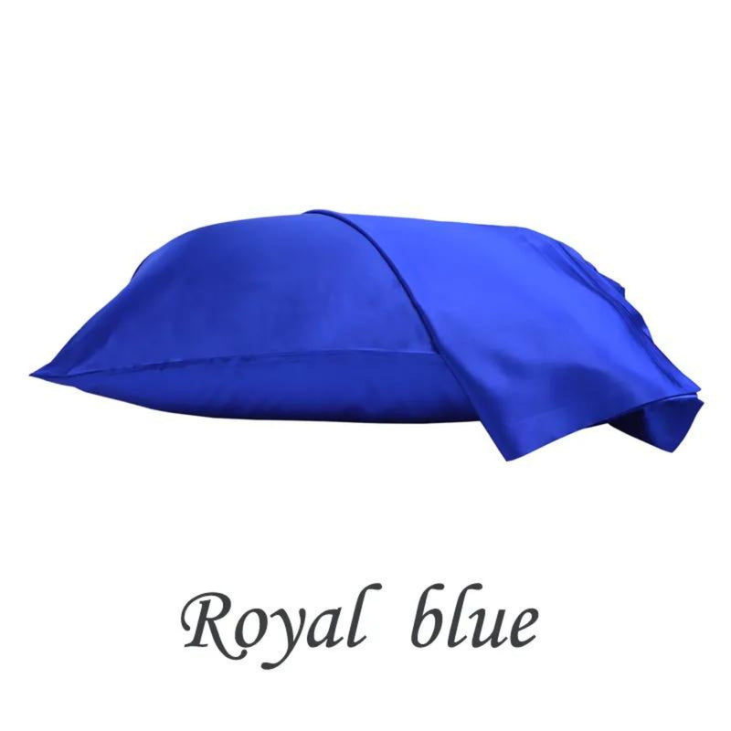 Fundas de almohada de satén