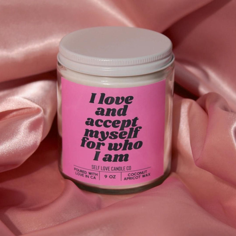 Self Love affirmation Candles- 9oz coconut Wax