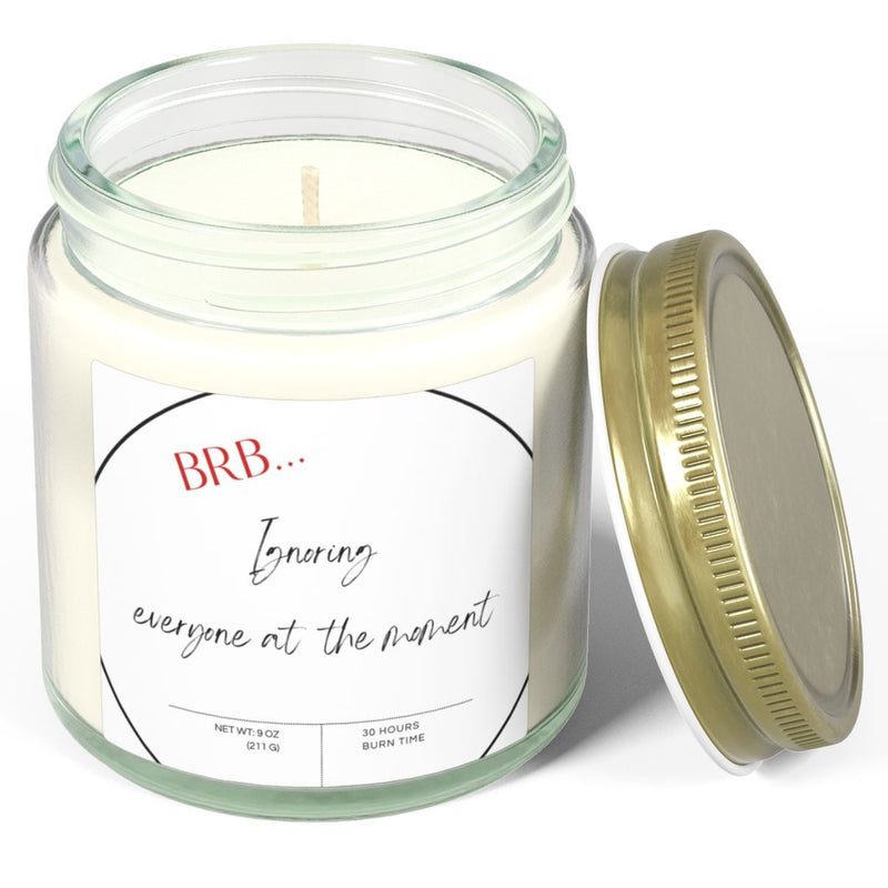 "Ignoring everyone at the moment" Coconut Wax Self-Care Candle