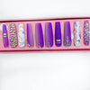 &quot;Instant Baddie&quot; Beauty Bundle gift Set - Includes Makeup brush kit, Press on nails &amp; lashes
