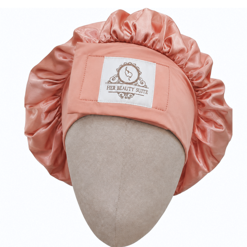 Juego de gorro para el cabello, funda de almohada y antifaz para dormir 100% seda morera - 22-Momme