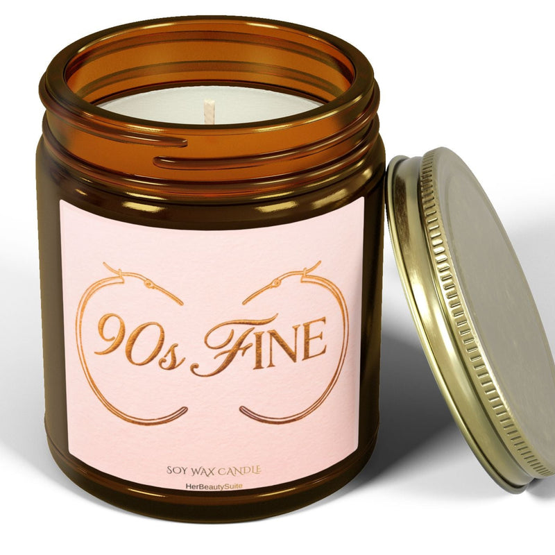 90's Fine Self Love Affirmation Candle Gift for Her Wife Girlfriend Anniversary Fiance