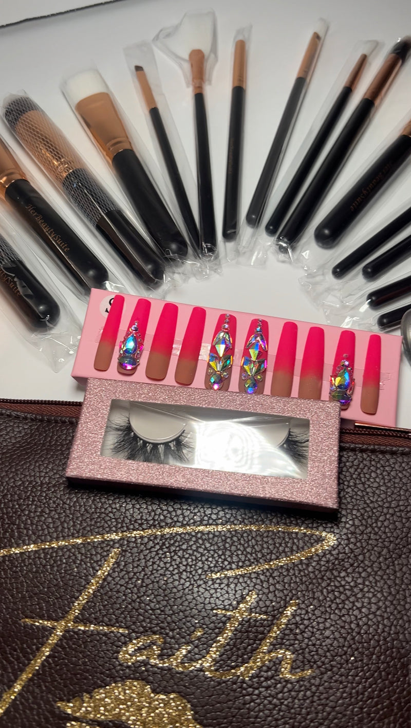 instant baddie beauty bundle gift set