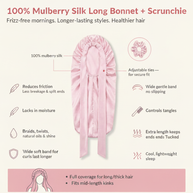 long hair silk bonnets beneifts