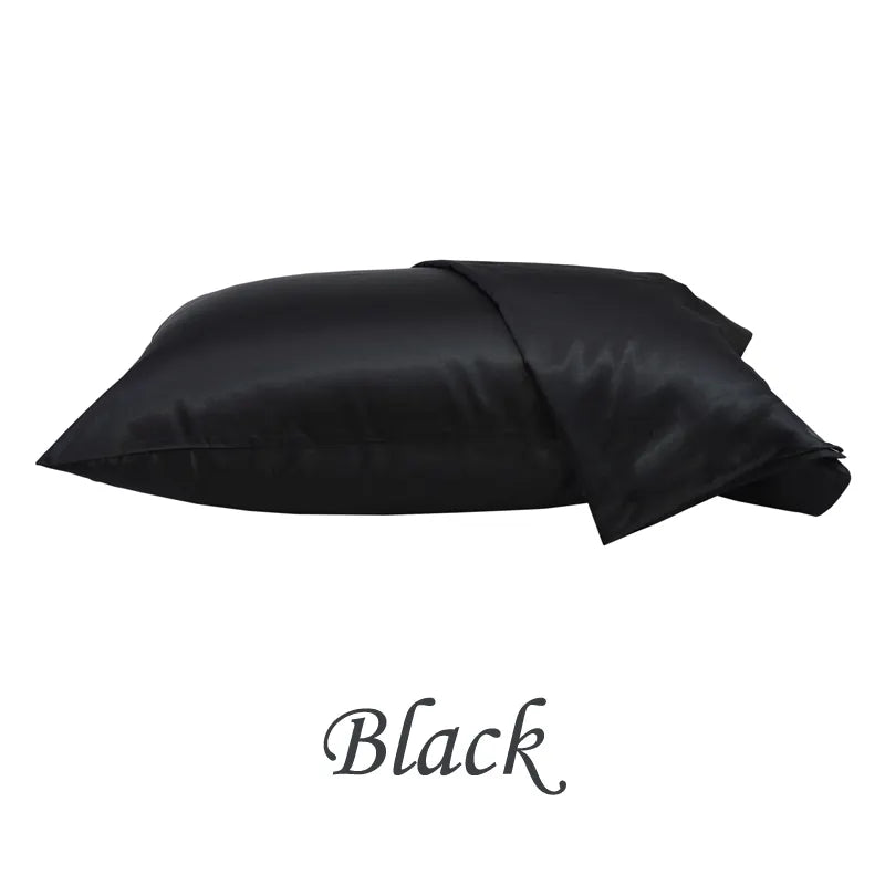 Fundas de almohada de satén