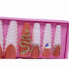 &quot;Instant Baddie&quot; Beauty Bundle gift Set - Includes Makeup brush kit, Press on nails &amp; lashes