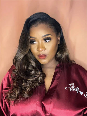Customized 2025 robes silk