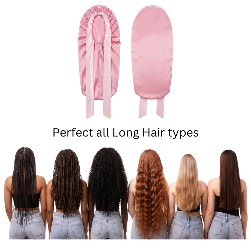 long silk bonnets for all hair types