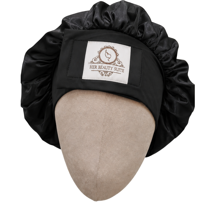 Juego de gorro para el cabello, funda de almohada y antifaz para dormir 100% seda morera - 22-Momme