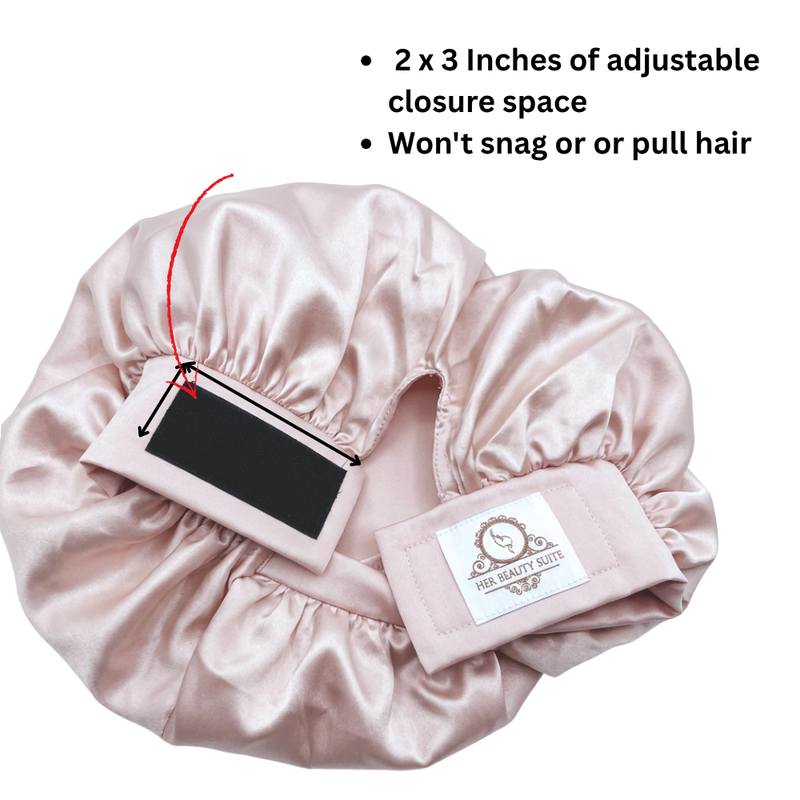 Juego de gorro para el cabello, funda de almohada y antifaz para dormir 100% seda morera - 22-Momme