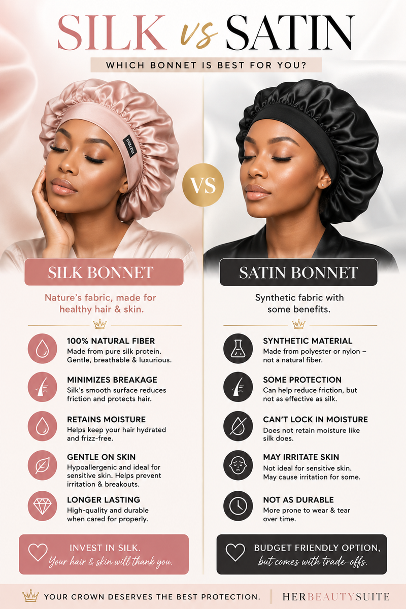 silk vs satin bonnet benefits 