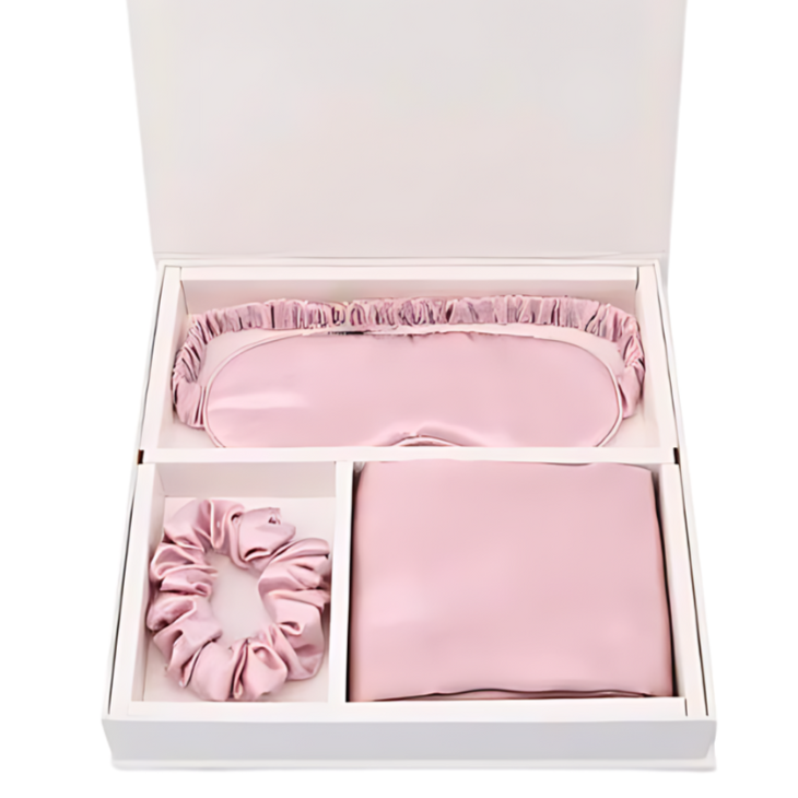 silk gift sets for her pilowcase sleep mask 