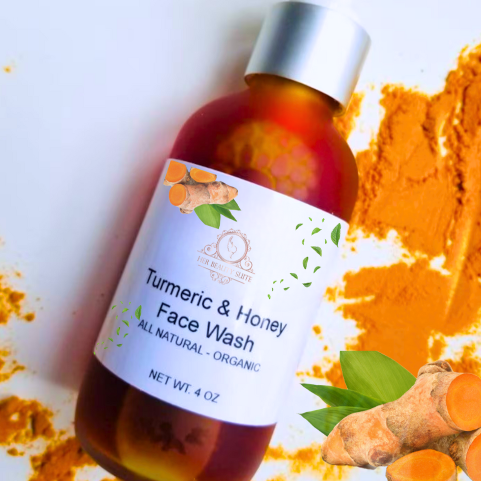 turmeric & honey face wash