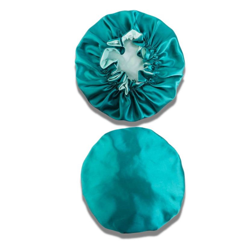 High quality Double layered Large Reversible Satin Bonnets for hair