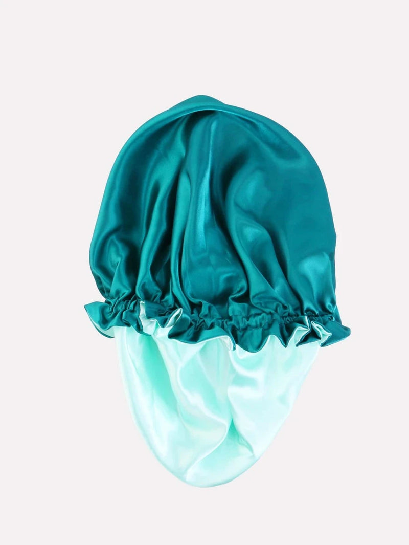 High quality Double layered Large Reversible Satin Bonnets for hair