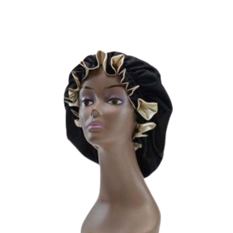 High quality Double layered Large Reversible Satin Bonnets for hair