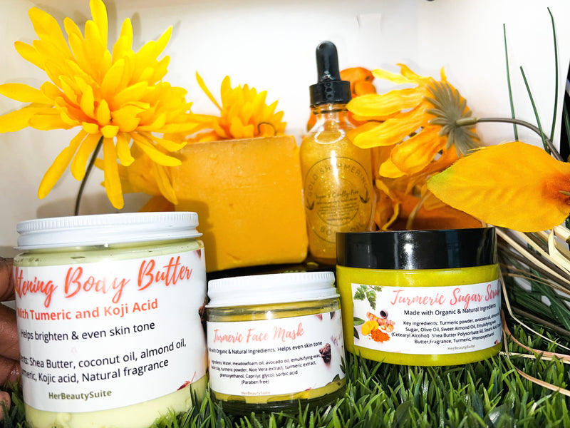 Juego de cuidado de la piel de muestra de 5 piezas: rostro y cuerpo