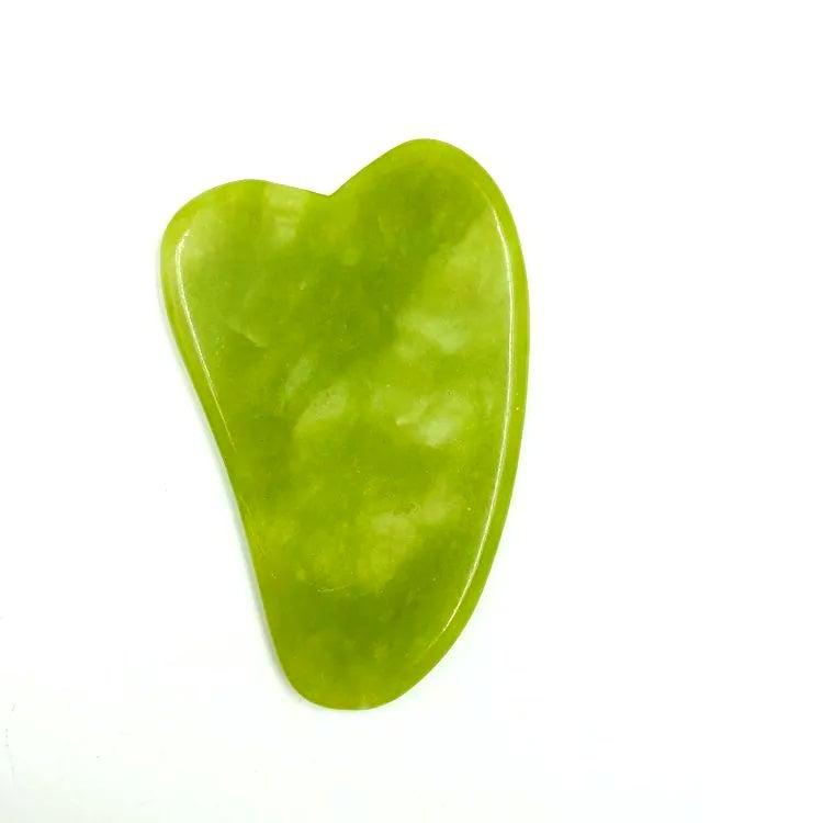 NEW! Gua Sha tool + Jade Roller facial massage tool set w Micro Needle effect Trending skincare product