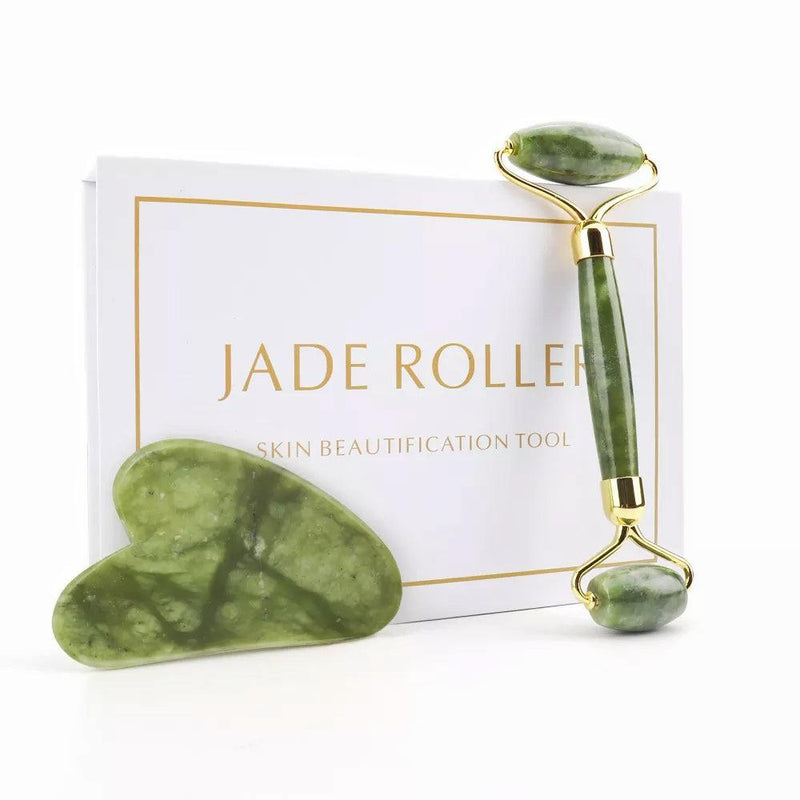 gua sha jade roller tool set