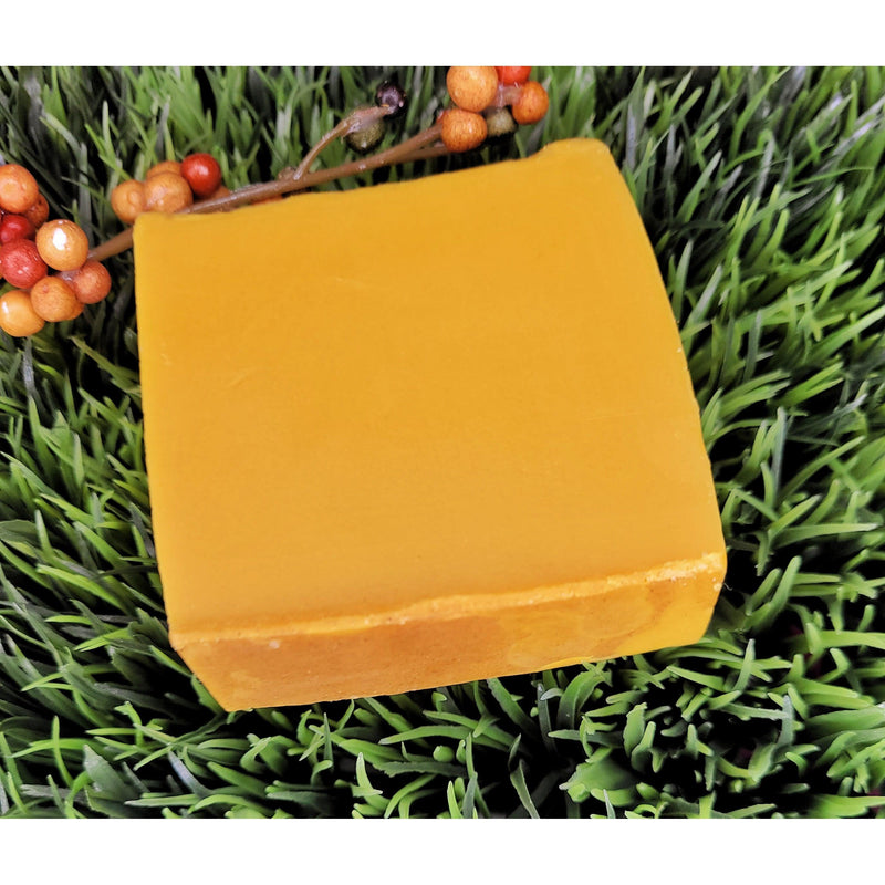 Lemon turmeric soap
